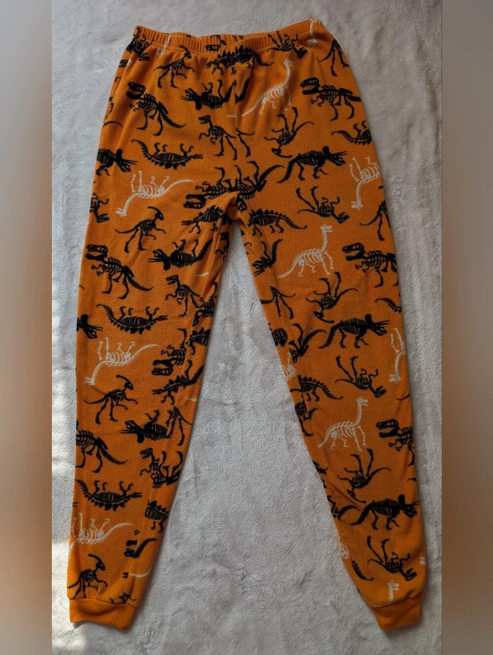 Jellifish Kids Halloween Dinosaur Skeleton Pajama Set Boys XL 14/16